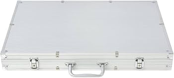 Amazon | vidaXL ポーカーセット レーザーチップ1000枚 アルミ製